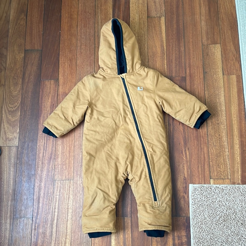 Carhartt Toddler Quick Duck Snow Suit Coveralls (Size 24 Month)